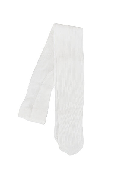 MiniKids Κοριτσίστικα καλσόν Μικρό 50 DEN ριγέ λευκό