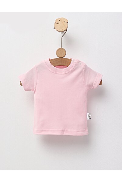 MiniKids Tricou bebe, 100% bumbac, roz