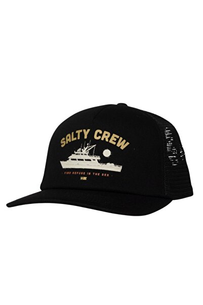 Salty Crew Καπέλο Τράκερ GOOD TIMES Πραγματικό Μαύρο