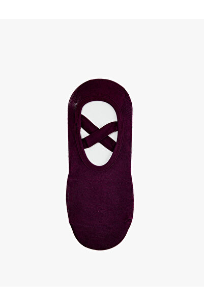 Koton Βαμβακερές κάλτσες γιόγκα με λεπτομέρειες από ελαστικό υλικό