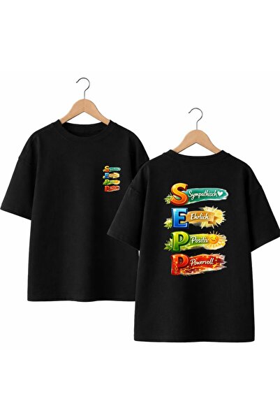 playwear تي شيرت Sepp مطبوع على الظهر والصدر مصنوع من القطن بنسبة 100%، مقاس ...