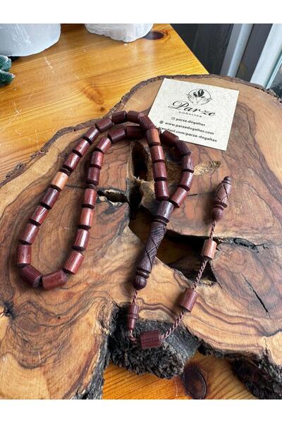 parze doğaltaş Σύστημα Χάντρας Προσευχής από Ξύλο Κερασιάς