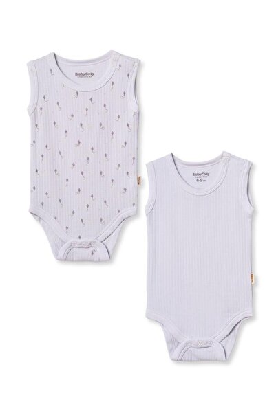 BabyCosy Organic Wear بدلة أطفال مكونة من قطعتين مصنوعة من القطن العضوي بنسبة...