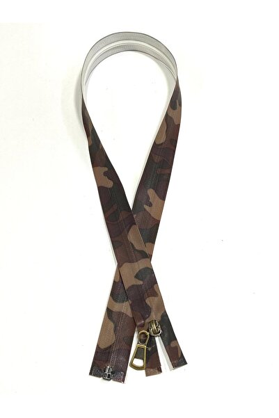 karantuhafiye Φερμουάρ για παλτό / Σχέδιο καμουφλάζ / Αδιάβροχο / 75 εκ.