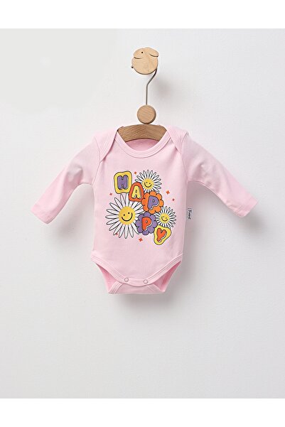 MiniKids Χαρούμενο Κορμάκι Χαμομήλι, ροζ