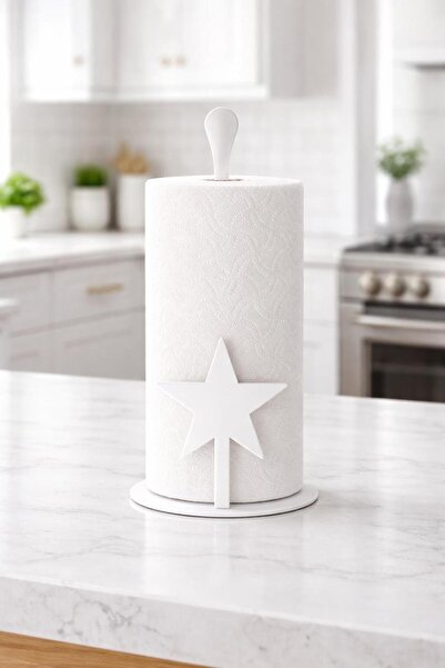 VENON ΛΕΥΚΟ ❤️   Μοντέλο Αστέρι ❤️   Επιτραπέζια θήκη για χαρτοπετσέτες και χ...