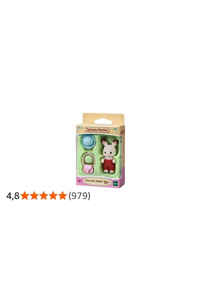 ADORE OYUNCAK 5405 Sylvanian Families Çikolata Kulaklı Tavşan Bebek +3 yaş