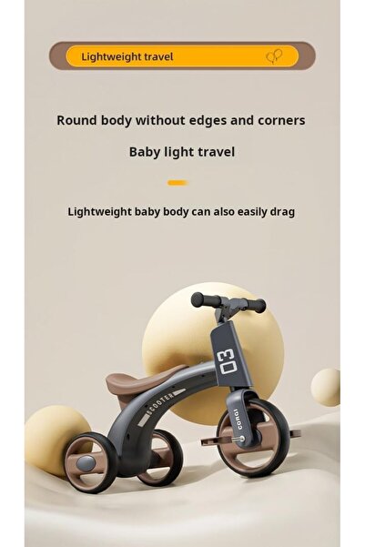 ENNOVA Corgi 3-in-1 Kids' Tricycle & Toddler Balance Bike – Model 03