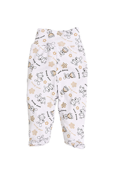 MiniKids Γλυκοί Φίλοι λευκό-κρεμ μποτάκια αστραγάλου