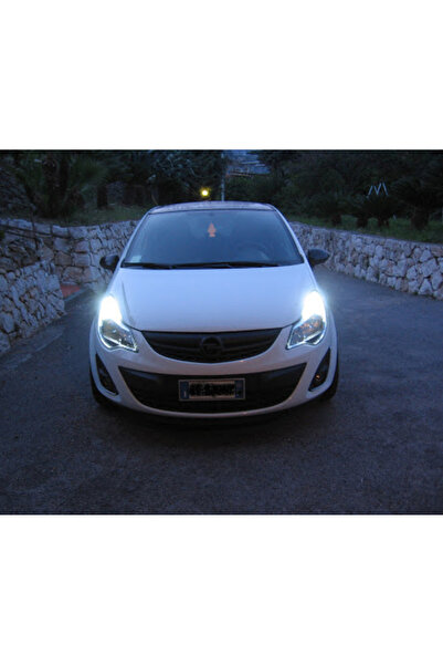 FEMEX Opel Corsa D Uyumlu Gündüz Ledi Aydınlatma Ampulu Beyaz Premium T20