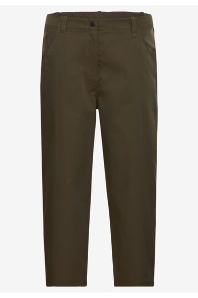 Jack Wolfskin Mahani 7/8 Kadın Pantolon - Haki
