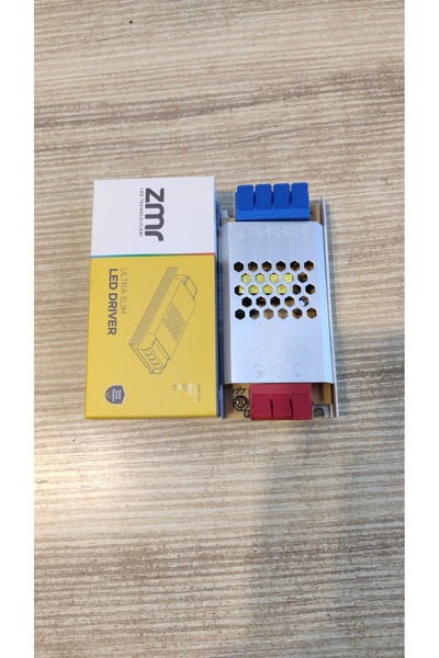 ZMR 5 Amper 60 Watt 12 Volt Şerit Led Trafosu Klemensli Kolay Montaj 5 Metre ...