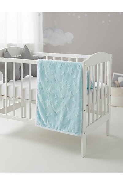 MiniKids Κουβέρτα μίνκι με πράσινο σχέδιο