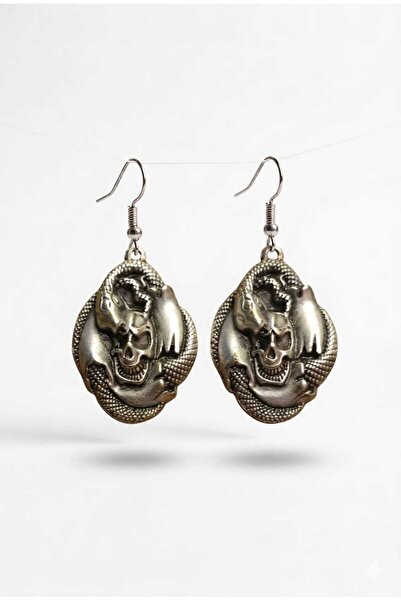 MİLALAZO Gtoik Punk Snake Earrings
