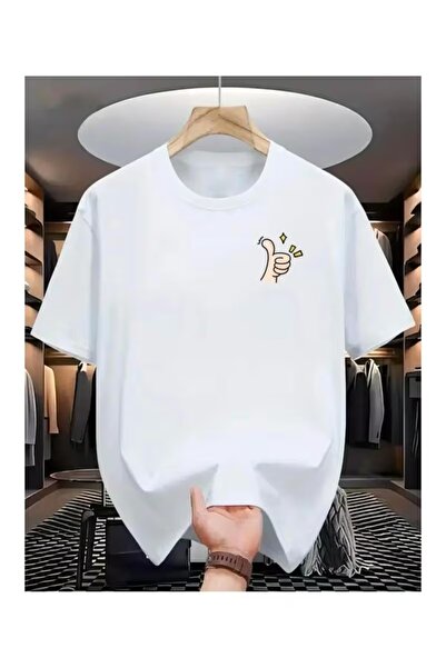 AEMİ Unisex Printed Oversized T-shirt με Κοντό Μανίκι