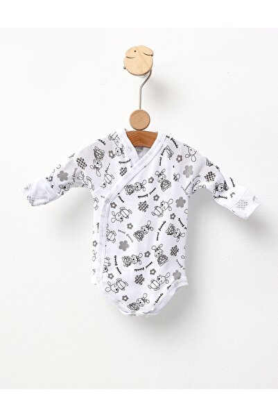 MiniKids Κορμάκι ML Τυπωμένο Sweet Friends γκρι Ρουμανία