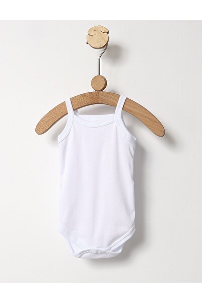 MiniKids Λευκό κορμάκι με λεπτές τιράντες Ρουμανία