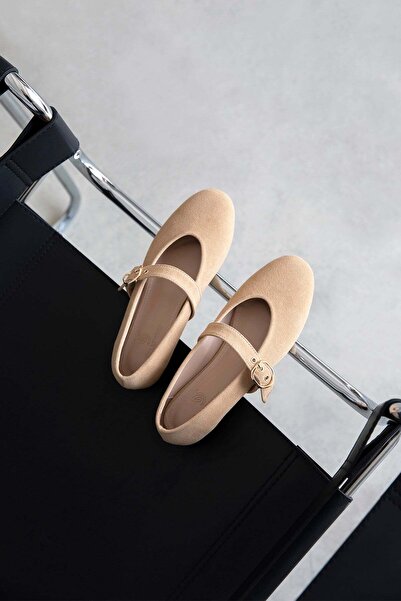 STRASWANS Bella Γυναικεία Ζώνη με Λεπτομέρεια από Σουέντ Μπαλαρίνα Τέντα