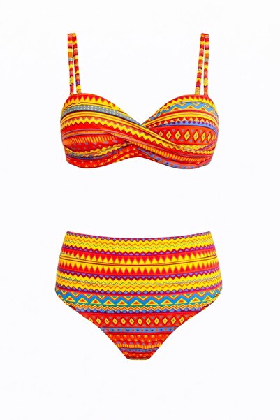 SAILOR moda Rotating High Waist Bikini Set