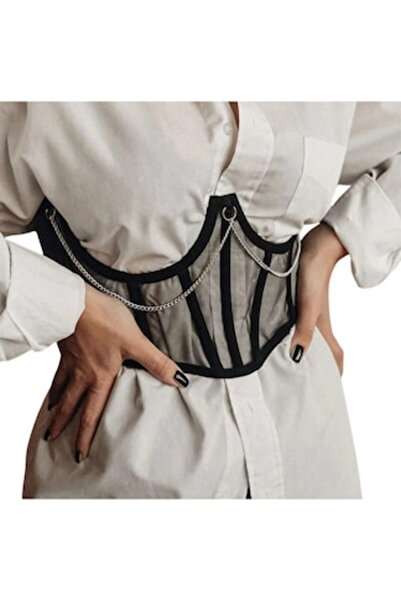 The Casius. Κορσές κάτω από το στήθος χωρίς ενίσχυση με προσαρτημένη αλυσίδα