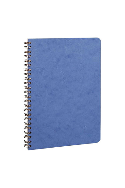 Clairefontaine Age Bag Wirebound A6 Kareli Defter Royal Blue 785924C