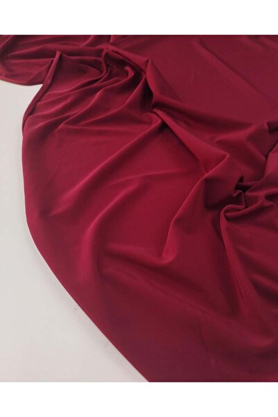 Kumaş Parça Bordo Renk Jarse Kumaş En: 140 cm