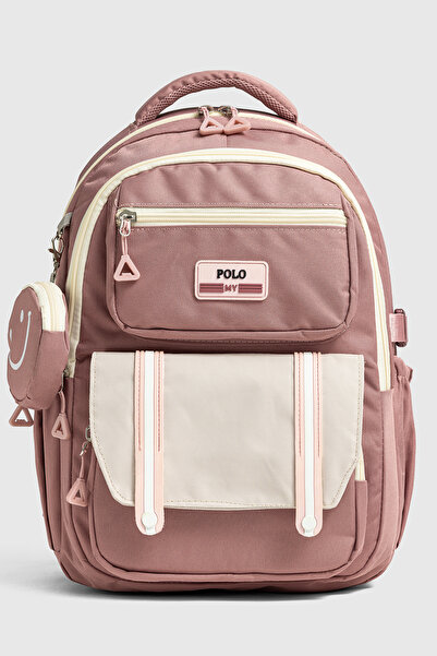 By Hakan My Polo 11060 Λειτουργική σχολική τσάντα για κορίτσια και αγόρια, Δη...