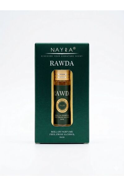 NAYRA عطر روضة رول أون – خالي من الكحول 6 مل