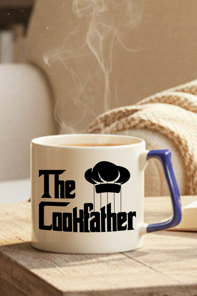 qoeuyl boutique كوب هدية مطبوع عليه The Cookfather Baskılı Gotfather Esprili ...