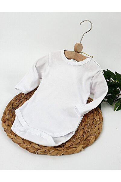 MiniKids Λευκό απλό κορμάκι Ρουμανίας