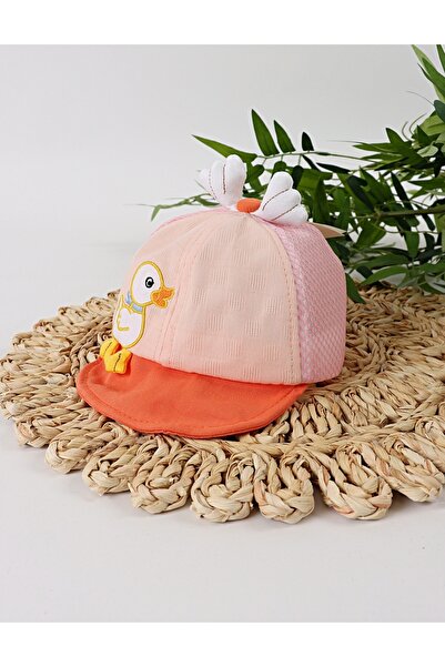 MiniKids Παιδικό καπέλο, παπάκι, με ροζ