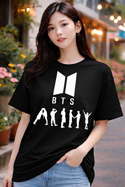 puolikuu Μπλουζάκι Oversize με στάμπα Arirang World Tour BTS