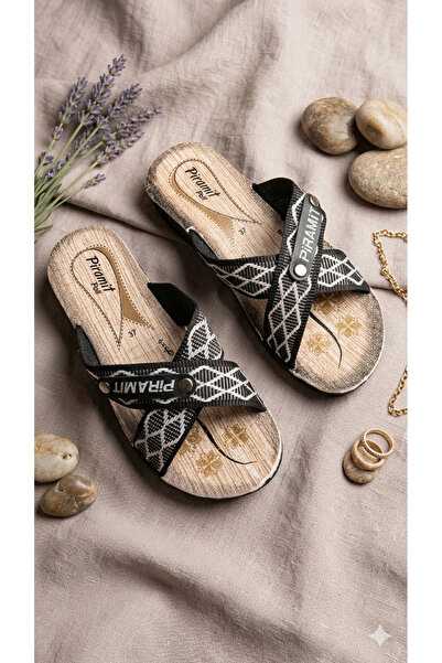 ARMÜZ Καθημερινές ορθοπεδικές παντόφλες lorin με 4 πόντους velcro