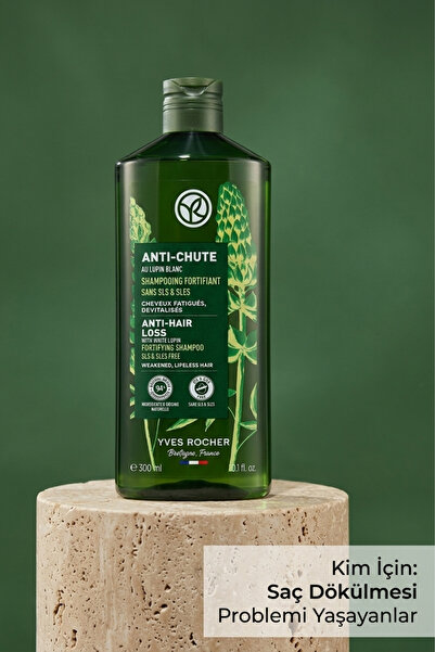 Yves Rocher Saç Dökülmesine Karşı Güçlendirici Prebiyotik Şampuan 300 ml