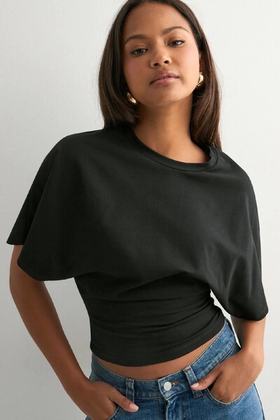 Cockatoo Γυναικεία μπλούζα QLAY με φαρδιά μανίκια και φυσική βισκόζη - Κομψή ...