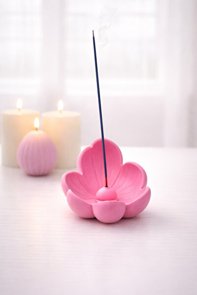 HEDİX DİGİTAL Lotus Çiçek Tütsülük – Dekoratif Tütsü Tutucu/TÜTSÜ İLE BERABER...