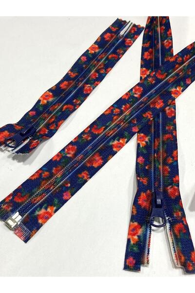 karantuhafiye Παλτό Ζακέτα με φερμουάρ / Με στάμπα λουλουδιών / Σετ (75 εκ. +...