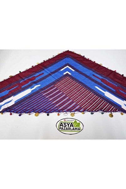 ASYA PAZARLAMA Μαύρη θάλασσα Λιράλα με χάντρες κακού ματιού Τρίγωνο για γραφή...