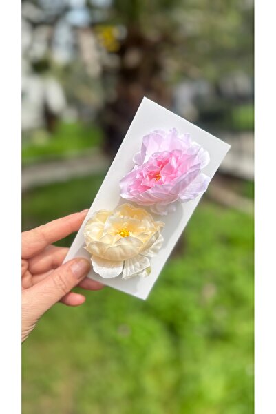 Toka Perisi Καλοκαιρινή τάση της μόδας Τεχνητό τριαντάφυλλο με κλιπ λουλουδιώ...