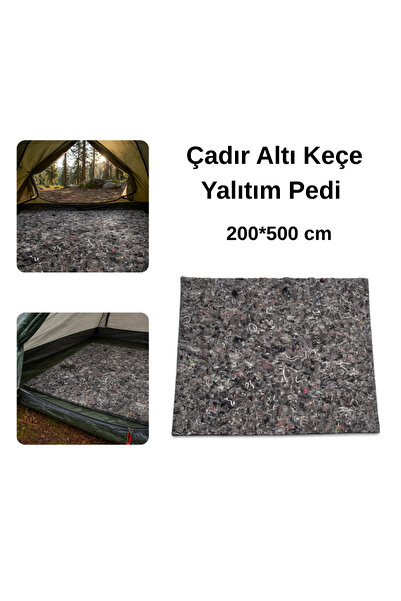 keçecimemett Çadır Altı Keçe Yalıtım Pedi Isı ve Nem Koruyucu Kamp Piknik ve ...