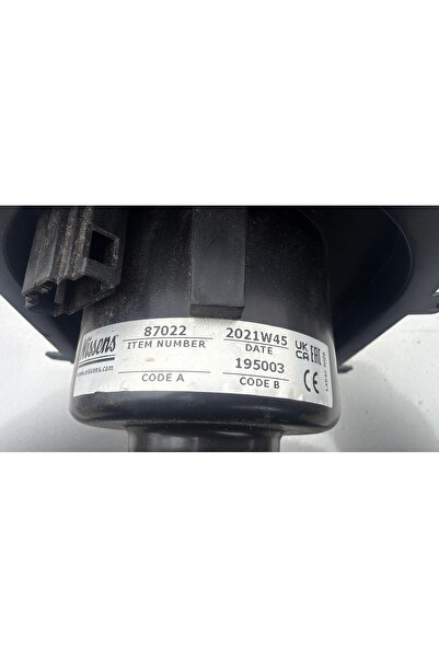 Nissens Aeroterma ventilator habitaclu Vw golf IV polo III Bora skoda Octavia seat Toledo
