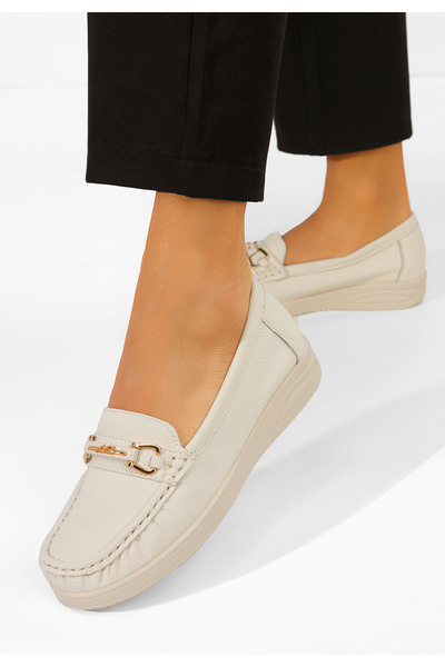 B T Shoes Mocasini dama Odenia bej