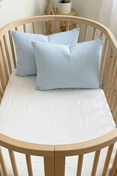 Soho Organics 2-Piece Muslin Baby Kids Pillowcase Wrap 100% Cotton 35X45 cm