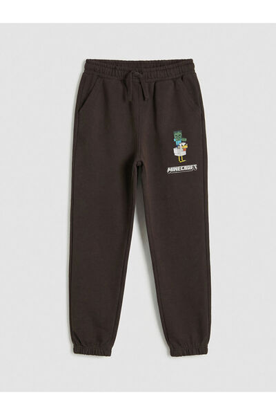 LC Waikiki Smeđe Minecraft printane dečije džoging pantalone od GÜLİS GİYİM