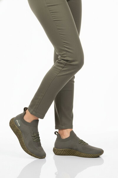 Pierre Cardin Χακί Διχτυωτά Ελαφριά Αθλητικά Παπούτσια Unisex που φοριούνται ...