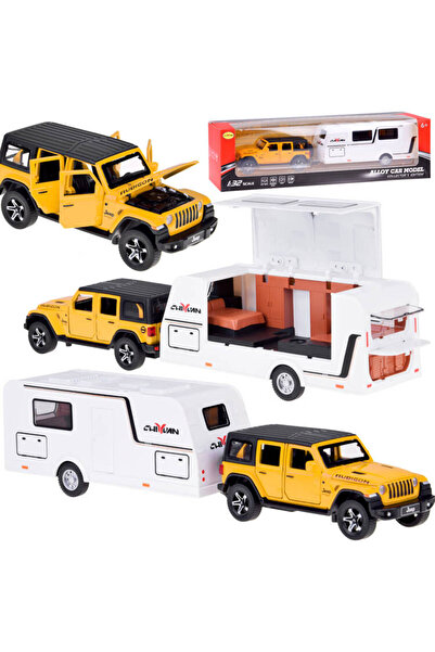 Jokomisiada Mașină de vacanță Vehicul off-road + Lumini de rulotă ZA5351