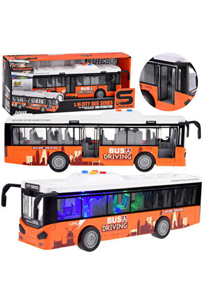 Jokomisiada Autobuz mare, sunete, lumini, uși care se deschid 1:16 ZA4634
