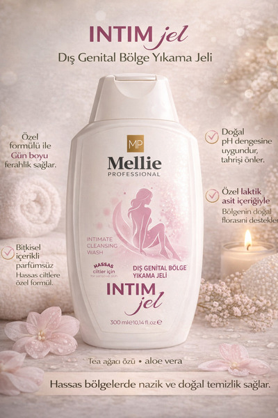 Genital Bölge Temizleme Jeli 300 ml İntim Jel