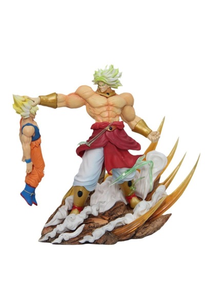 OEM Φιγούρα Μπρόλι εναντίον Γκόκου Dragon Ball Z, Συλλεκτικό Άγαλμα Άνιμε με ...