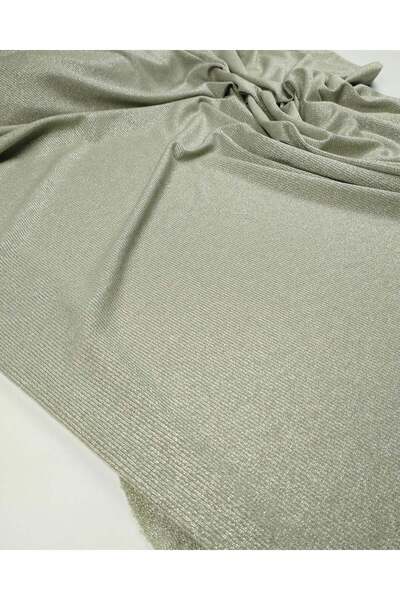 Kumaş Parça Ανοιχτό πράσινο χρώμα, πλεκτό ύφασμα καμιζόλας 135x175εκ.